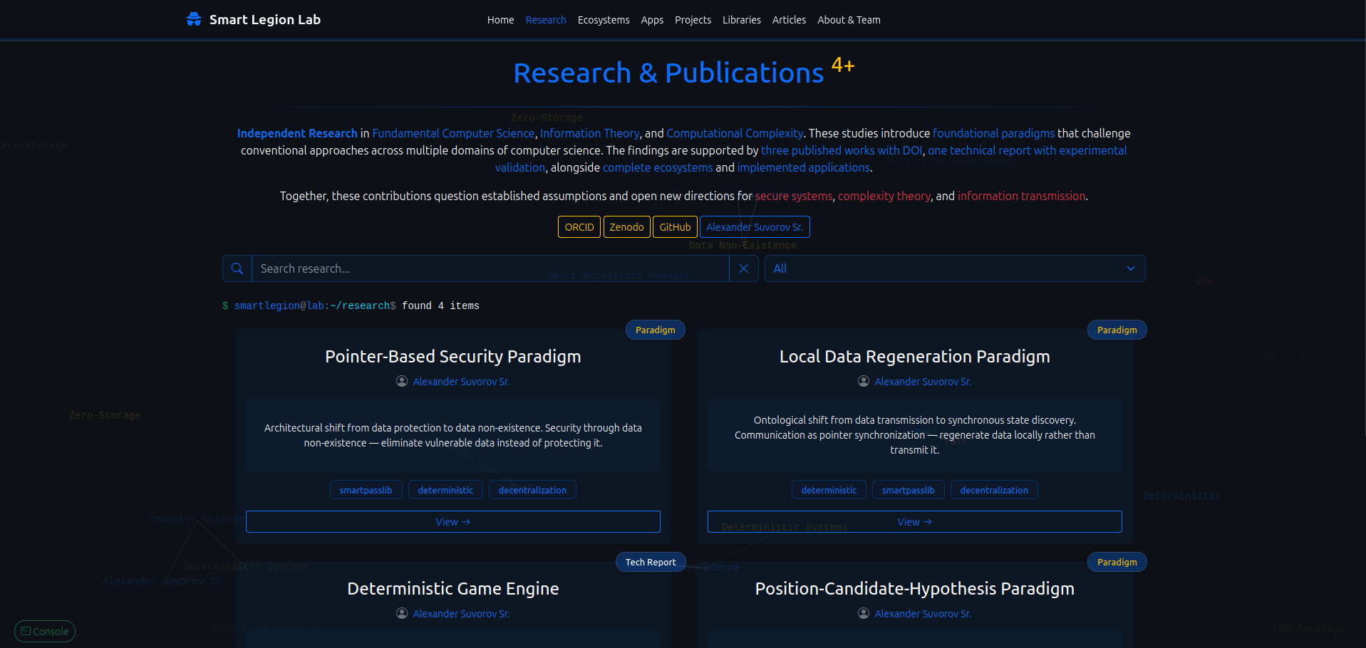 Research Page